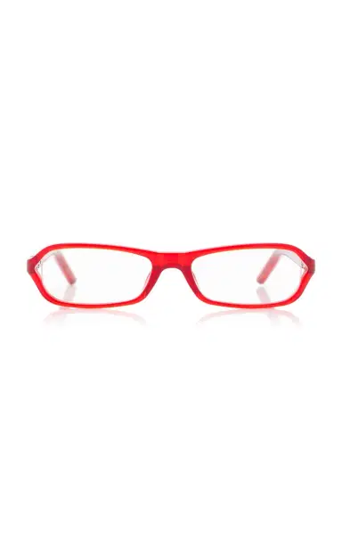 Jacquemus Slim Square-Frame Acetate Glasses | Thumbnail 1 Jacquemus Slim Square-Frame Acetate Glasses | Thumbnail 1