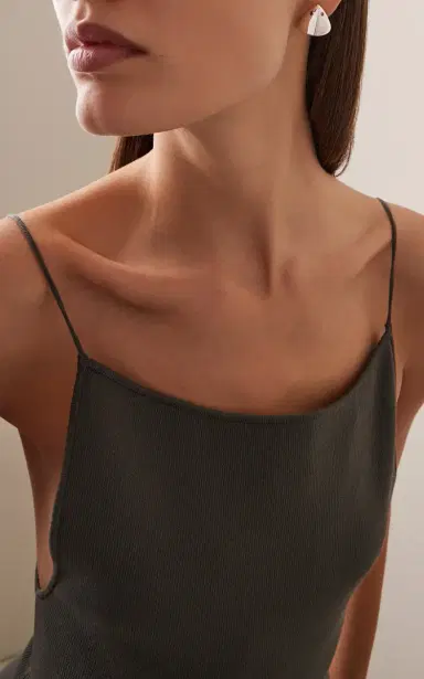 Yvonne Léon Pair Of Toothed Shark Hoop Earrings | Thumbnail 2 Yvonne Léon Pair Of Toothed Shark Hoop Earrings | Thumbnail 2