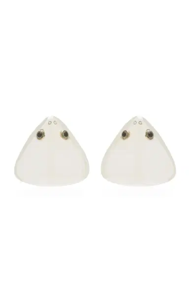 Yvonne Léon Pair Of Toothed Shark Hoop Earrings | Thumbnail 4 Yvonne Léon Pair Of Toothed Shark Hoop Earrings | Thumbnail 4