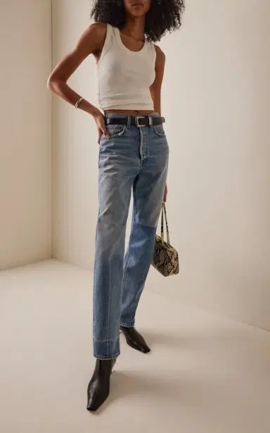 AGOLDE 90’s Rigid Mid-Rise Loose-Fit Jeans | Thumbnail 2 AGOLDE 90’s Rigid Mid-Rise Loose-Fit Jeans | Thumbnail 2