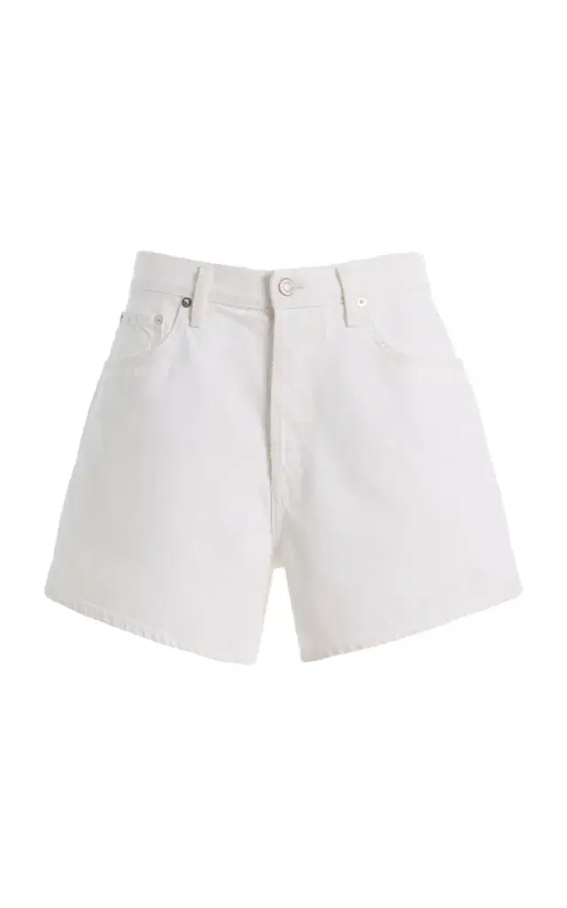 Agolde Leith Denim Shorts