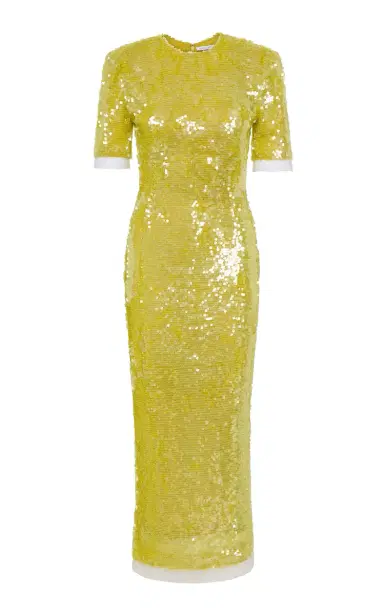 Rachel Gilbert Kaia Squined Tulle Maxi Dress | Thumbnail 1