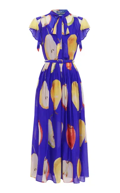 Leo Lin Grace Silk-Blend Midi Dress | Thumbnail 3