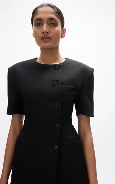 Rachel Gilbert Sergio Button-Up Mini Dress | Thumbnail 7