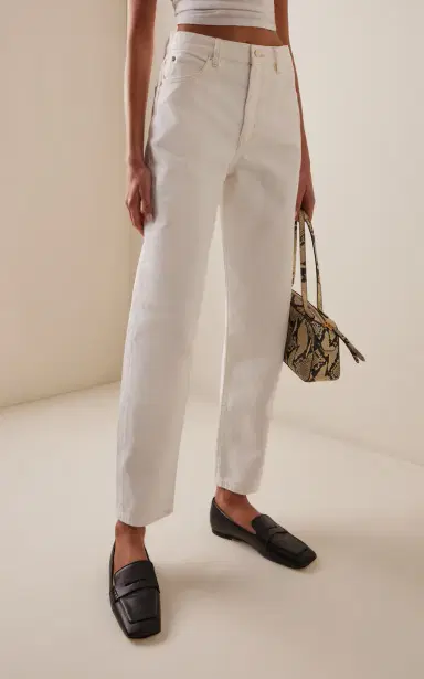FRAME The Neat Rigid High-Rise Barrel-Leg Jeans | Thumbnail 3 FRAME The Neat Rigid High-Rise Barrel-Leg Jeans | Thumbnail 3