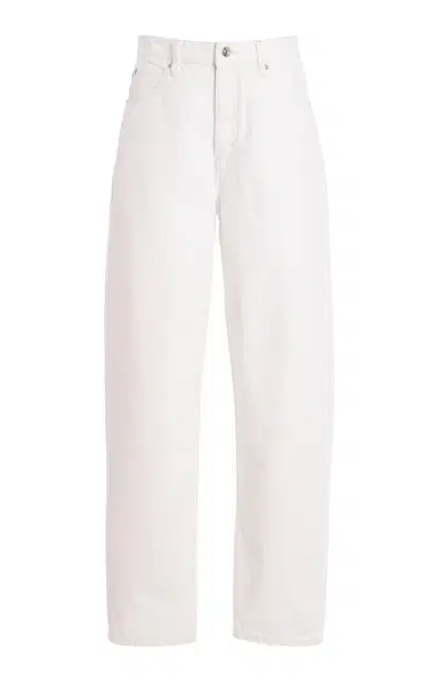 FRAME The Neat Rigid High-Rise Barrel-Leg Jeans | Thumbnail 1 FRAME The Neat Rigid High-Rise Barrel-Leg Jeans | Thumbnail 1
