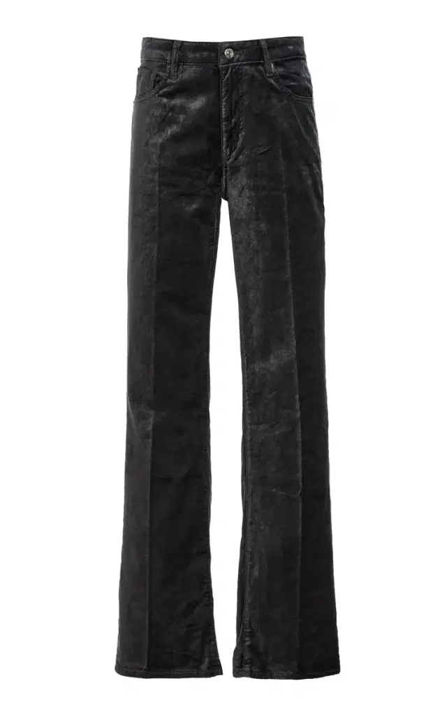 FRAME The Reboot Cotton-Blend Velvet Bootcut Trousers