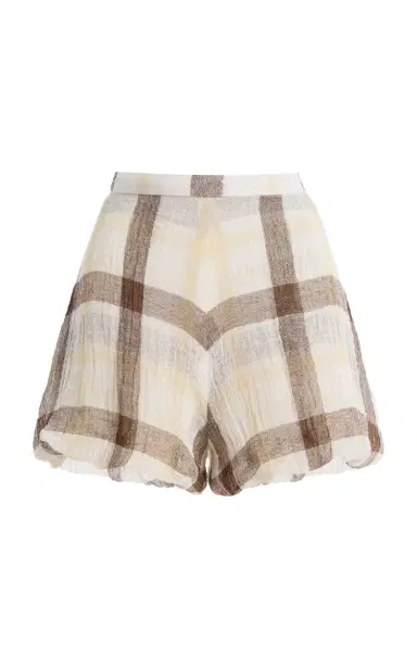 Lisa Marie Fernandez Exclusive Pouf Linen-Blend Gauze Shorts | Thumbnail 6 Lisa Marie Fernandez Exclusive Pouf Linen-Blend Gauze Shorts | Thumbnail 6