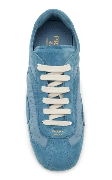Prada Montecarlo Re-Edition 2005 Suede-Trimmed Re-Nylon Sneakers | Thumbnail 3 Prada Montecarlo Re-Edition 2005 Suede-Trimmed Re-Nylon Sneakers | Thumbnail 3
