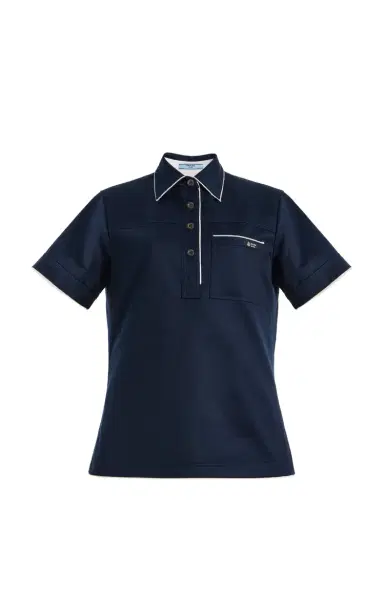 Prada Cotton Polo Shirt | Thumbnail 1 Prada Cotton Polo Shirt | Thumbnail 1