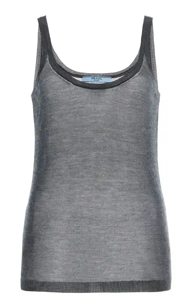 Prada Cashmere-Silk Tank Top | Thumbnail 6 Prada Cashmere-Silk Tank Top | Thumbnail 6