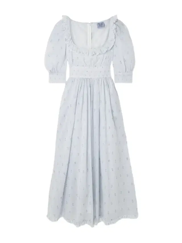 Thierry Colson Yolande Ruffled Floral-print Cotton-voile Midi Dress