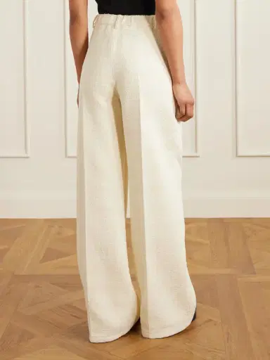 Gucci Wide-leg Cotton-tweed Pants | Thumbnail 4 Gucci Wide-leg Cotton-tweed Pants | Thumbnail 4