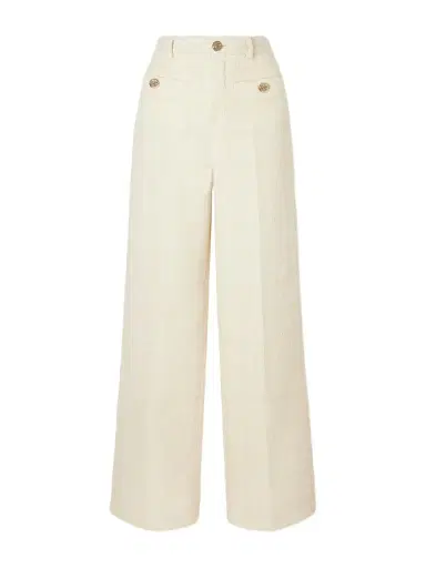 Gucci Wide-leg Cotton-tweed Pants | Thumbnail 1 Gucci Wide-leg Cotton-tweed Pants | Thumbnail 1