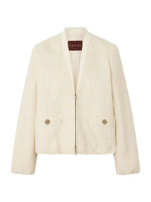 Cotton-blend Bouclé Jacket