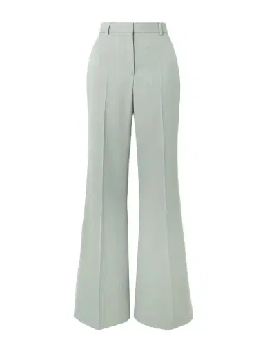 Stella McCartney Striped Wool-jacquard Flared Pants | Thumbnail 1 Stella McCartney Striped Wool-jacquard Flared Pants | Thumbnail 1