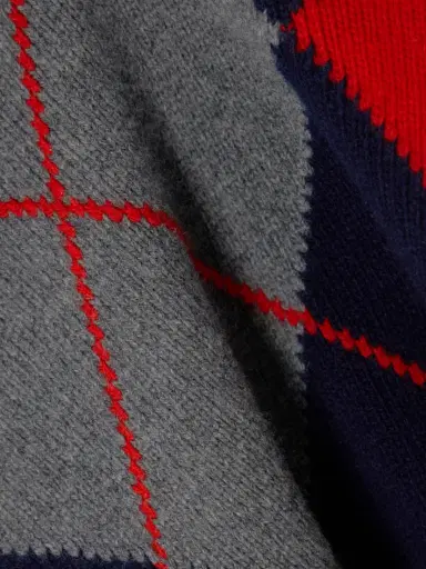 JW Anderson + Pringle Argyle Wool Sweater | Thumbnail 5 JW Anderson + Pringle Argyle Wool Sweater | Thumbnail 5