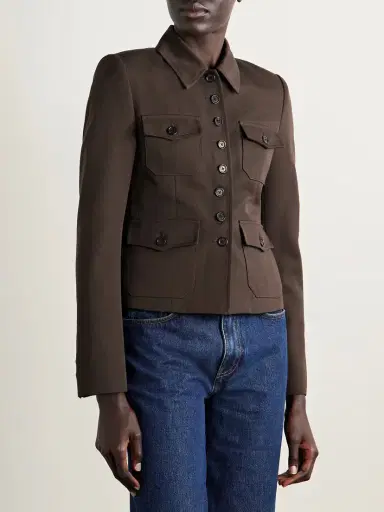Nili Lotan Jamison Wool-twill Jacket | Thumbnail 3