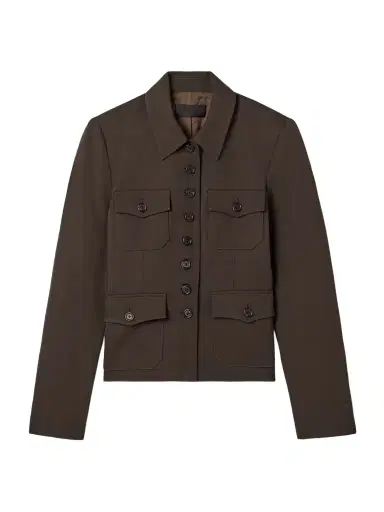 Nili Lotan Jamison Wool-twill Jacket | Thumbnail 1