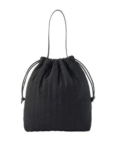 Valesque Bonnet Leather-trimmed Quilted Nylon Shoulder Bag | Thumbnail 1 Valesque Bonnet Leather-trimmed Quilted Nylon Shoulder Bag | Thumbnail 1