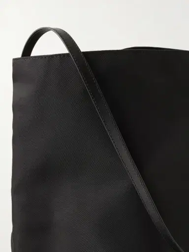Valesque Bucket Leather-trimmed Shell Tote | Thumbnail 5 Valesque Bucket Leather-trimmed Shell Tote | Thumbnail 5