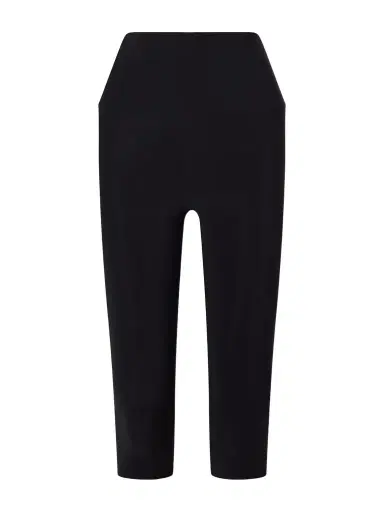 Norma Kamali Pedal Pusher Cropped Stretch-jersey Leggings | Thumbnail 1 Norma Kamali Pedal Pusher Cropped Stretch-jersey Leggings | Thumbnail 1