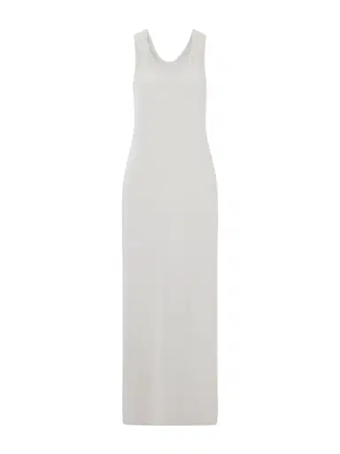 Norma Kamali Racer Stretch Satin-jersey Maxi Dress | Thumbnail 1