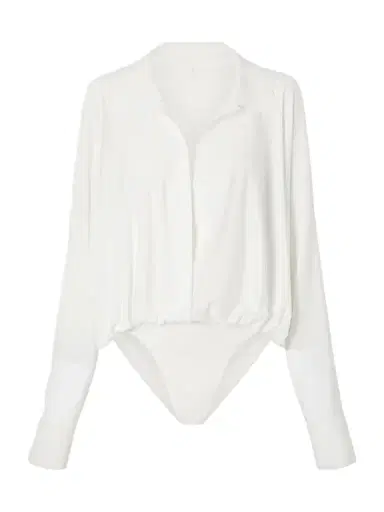 Norma Kamali Jersey Bodysuit | Thumbnail 1