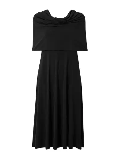 Norma Kamali Off-the-shoulder Jersey Midi Dress | Thumbnail 1