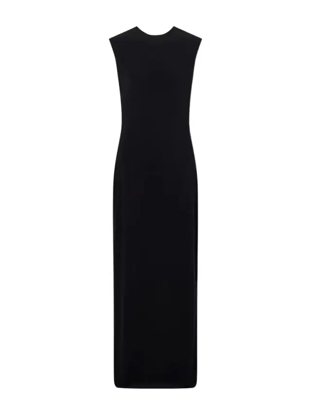Norma Kamali Stretch-crepe Maxi Dress