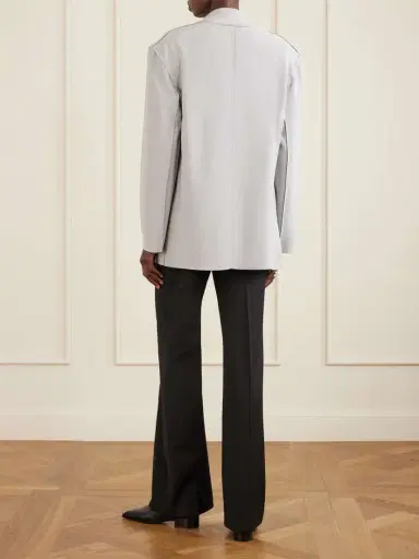 Norma Kamali Stretch-jersey Blazer | Thumbnail 3 Norma Kamali Stretch-jersey Blazer | Thumbnail 3