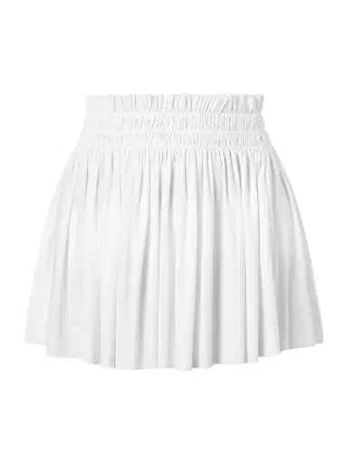 Norma Kamali Pickleball Pleated Jersey Tennis Skirt | Thumbnail 1 Norma Kamali Pickleball Pleated Jersey Tennis Skirt | Thumbnail 1