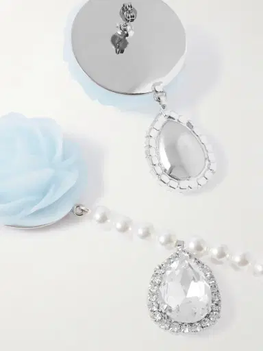 Magda Butrym tone, Pearl-like, Resin And Crystal Earrings | Thumbnail 3 Magda Butrym tone, Pearl-like, Resin And Crystal Earrings | Thumbnail 3