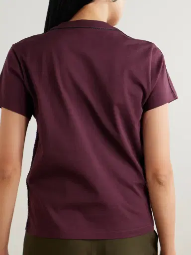 Loewe Embroidered Cotton-jersey T-shirt | Thumbnail 3