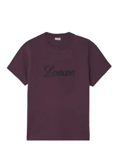 Loewe Embroidered Cotton-jersey T-shirt | Thumbnail 1