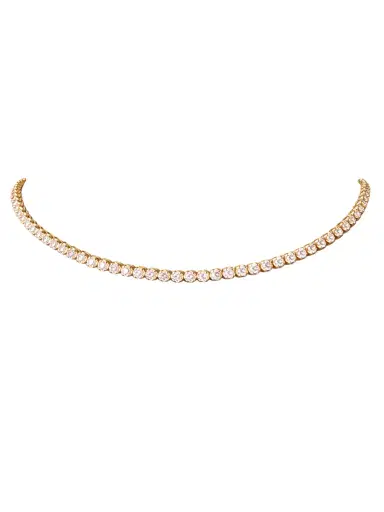 Wish Fine Jewelry 3.00ct Diamond 14K Gold Choker Necklace | Thumbnail 1 Wish Fine Jewelry 3.00ct Diamond 14K Gold Choker Necklace | Thumbnail 1