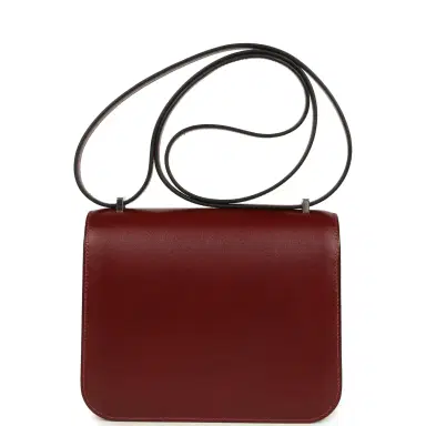 HERMÈS Hermes Constance 1-18 Rouge H Box Palladium Hardware | Thumbnail 5 HERMÈS Hermes Constance 1-18 Rouge H Box Palladium Hardware | Thumbnail 5