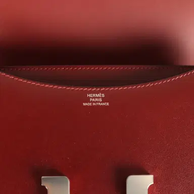 HERMÈS Hermes Constance 1-18 Rouge H Box Palladium Hardware | Thumbnail 8 HERMÈS Hermes Constance 1-18 Rouge H Box Palladium Hardware | Thumbnail 8