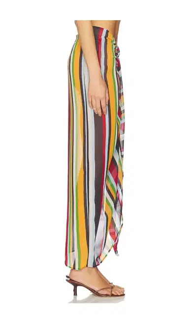 SEVEN WONDERS Xyla Front Tie Maxi Skirt | Thumbnail 2