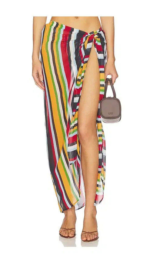Xyla Front Tie Maxi Skirt