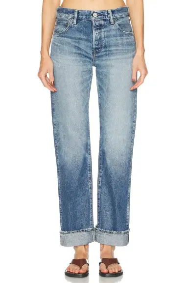 Moussy Vintage Deltona Straight Jeans | Thumbnail 3 Moussy Vintage Deltona Straight Jeans | Thumbnail 3