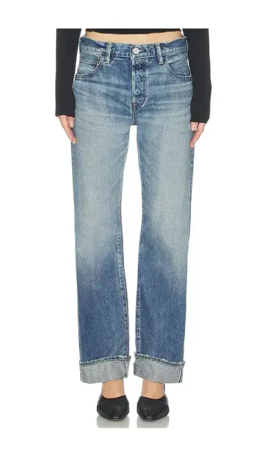 Moussy Vintage Deltona Straight Jeans | Thumbnail 1 Moussy Vintage Deltona Straight Jeans | Thumbnail 1