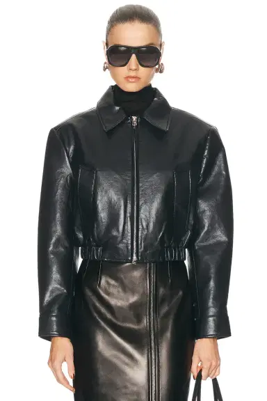 AGOLDE Nahla Cropped Jacket | Thumbnail 3