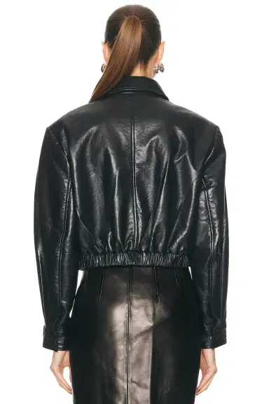 AGOLDE Nahla Cropped Jacket | Thumbnail 6