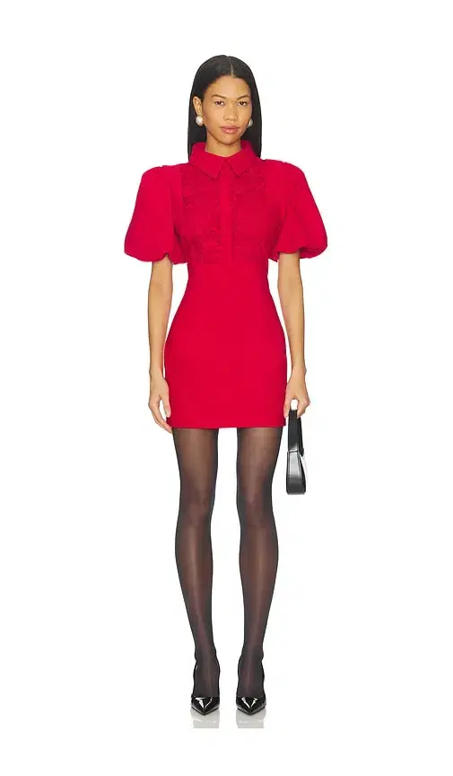 June Puff Sleeve Mini Dress