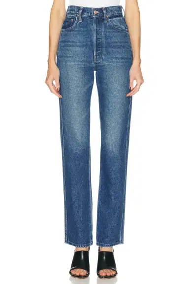 MOTHER The Tippy Top Utensil Sneak Jeans | Thumbnail 3
