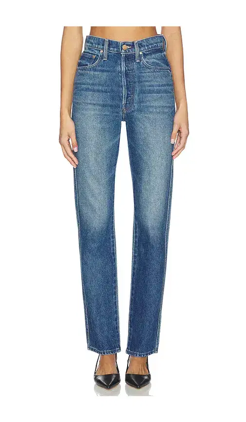 MOTHER The Tippy Top Utensil Sneak Jeans