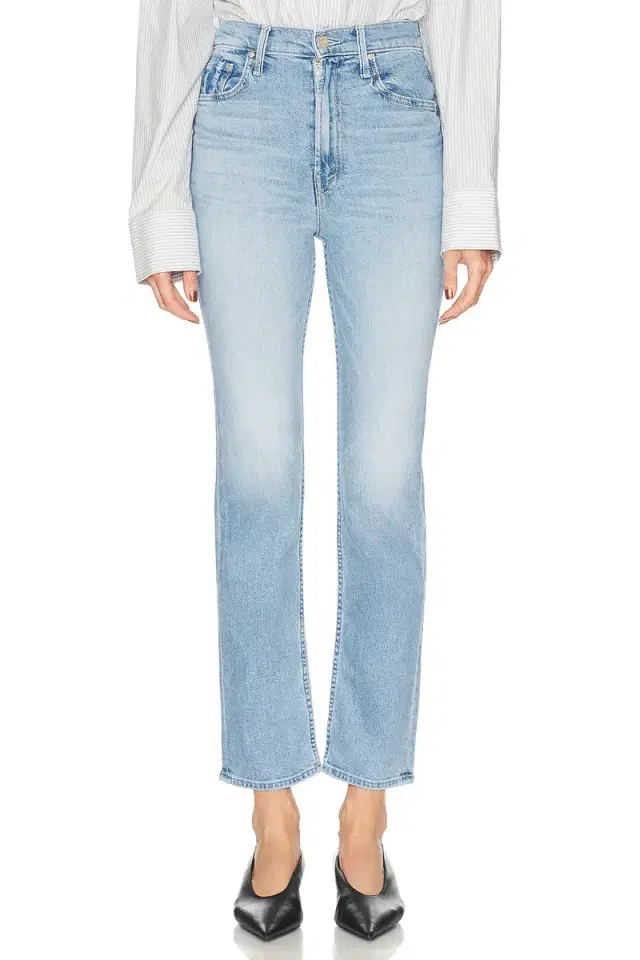 MOTHER High Waisted Rider Hover Jeans