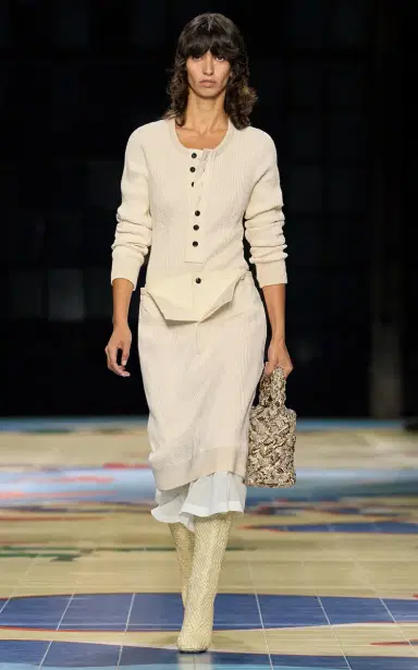 Bottega Veneta Cotton Gauze Midi Skirt | Thumbnail 2 Bottega Veneta Cotton Gauze Midi Skirt | Thumbnail 2