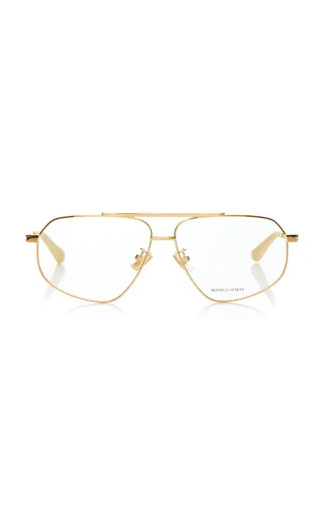 Aviator-Frame Metal Glasses